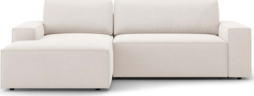 Béžová rozkládací rohová pohovka (levý roh) Jodie – Micadoni Home