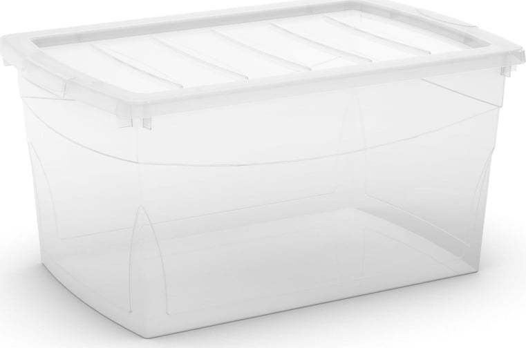 Plastový úložný box s víkem 58,5x39x30 cm Omnibox L – KIS