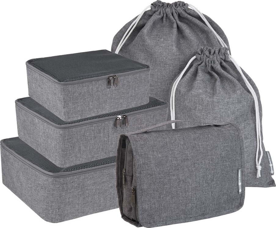 Cestovní organizéry v sadě Travel Collection – Bigso