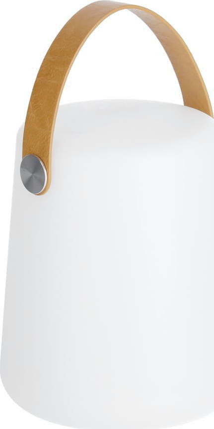 Bílo-hnědá venkovní lampa Kave Home Dialma