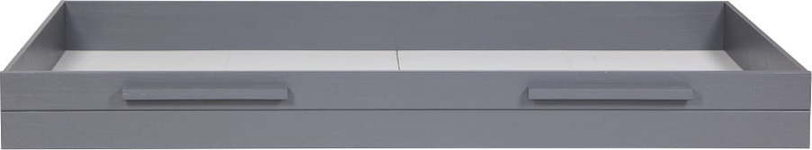 Šedý šuplík pod postel 90x200 cm Dennis – WOOOD