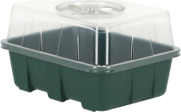 Sada 2 skleníků pro sazenice Esschert Design Eco, 18 x 14 cm