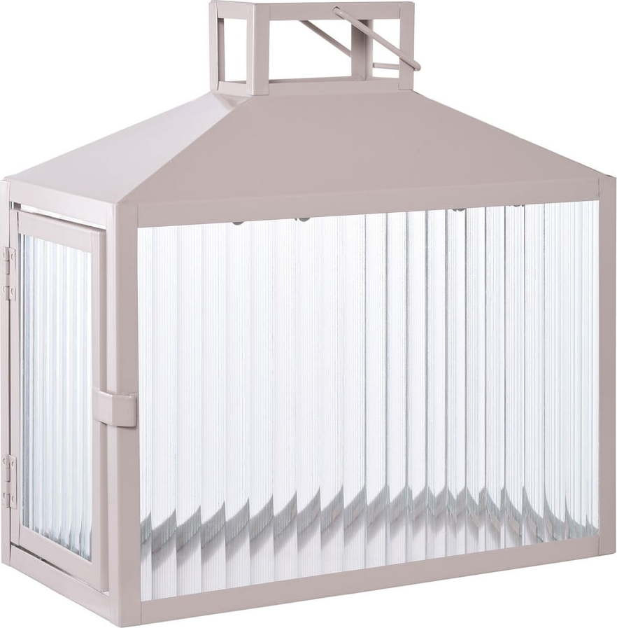 Skleněná lucerna (výška 26,5 cm) Lucca – House Nordic