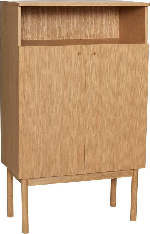 Skříňka v dekoru dubu v přírodní barvě 80x135x42 cm Ulterior – Hübsch