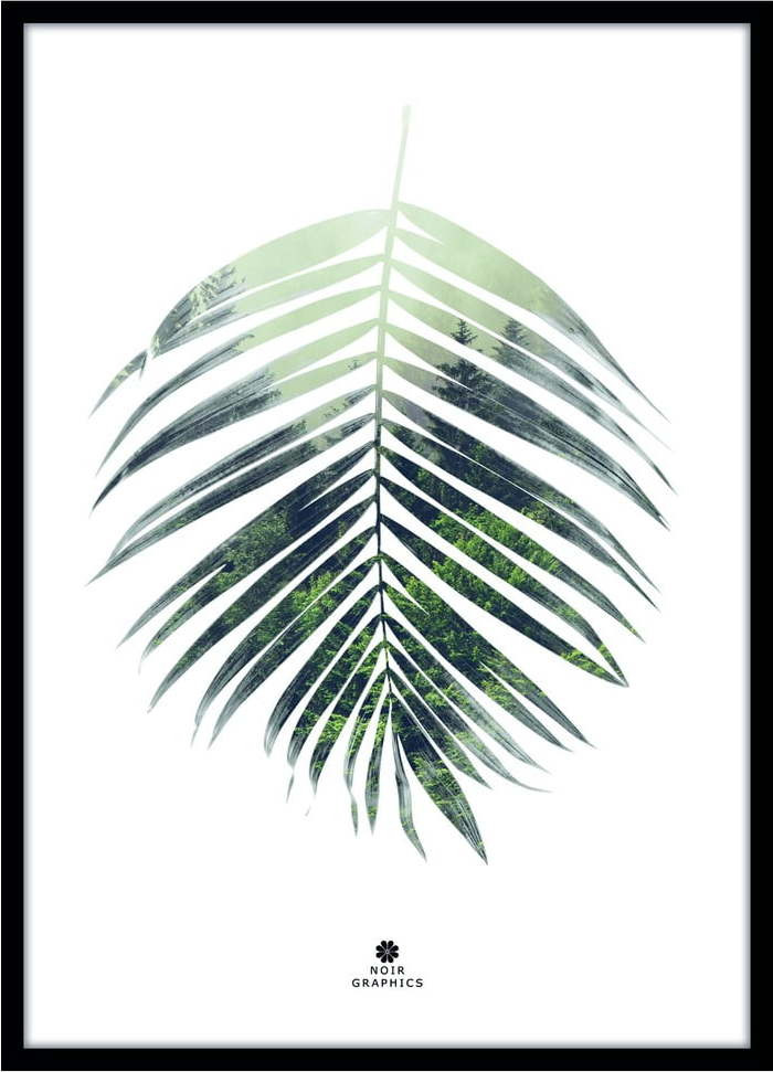 Obraz 50x70 cm Palm Leaf – Malerifabrikken