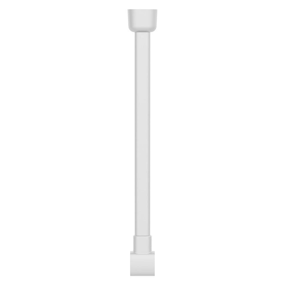 Bílý držák na strop pro sprchový závěs Era – Wenko