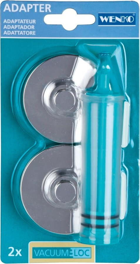 Set na upevnění bez vrtání Vacuum-loc Premium Shiny – Wenko