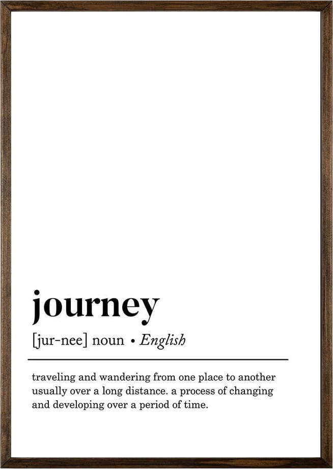 Obraz 50x70 cm Journey – Wallity