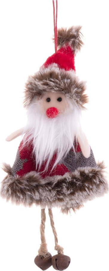 Textilní vánoční ozdoba Santa – Casa Selección