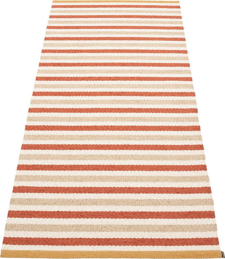 Vnitřní a venkovní běhoun v cihlovo-krémové barvě 85x200 cm Teo Brick – Pappelina