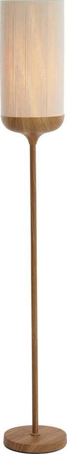 Stojací lampa v přírodní barvě s textilním stínidlem (výška 159 cm) Dania – Light & Living
