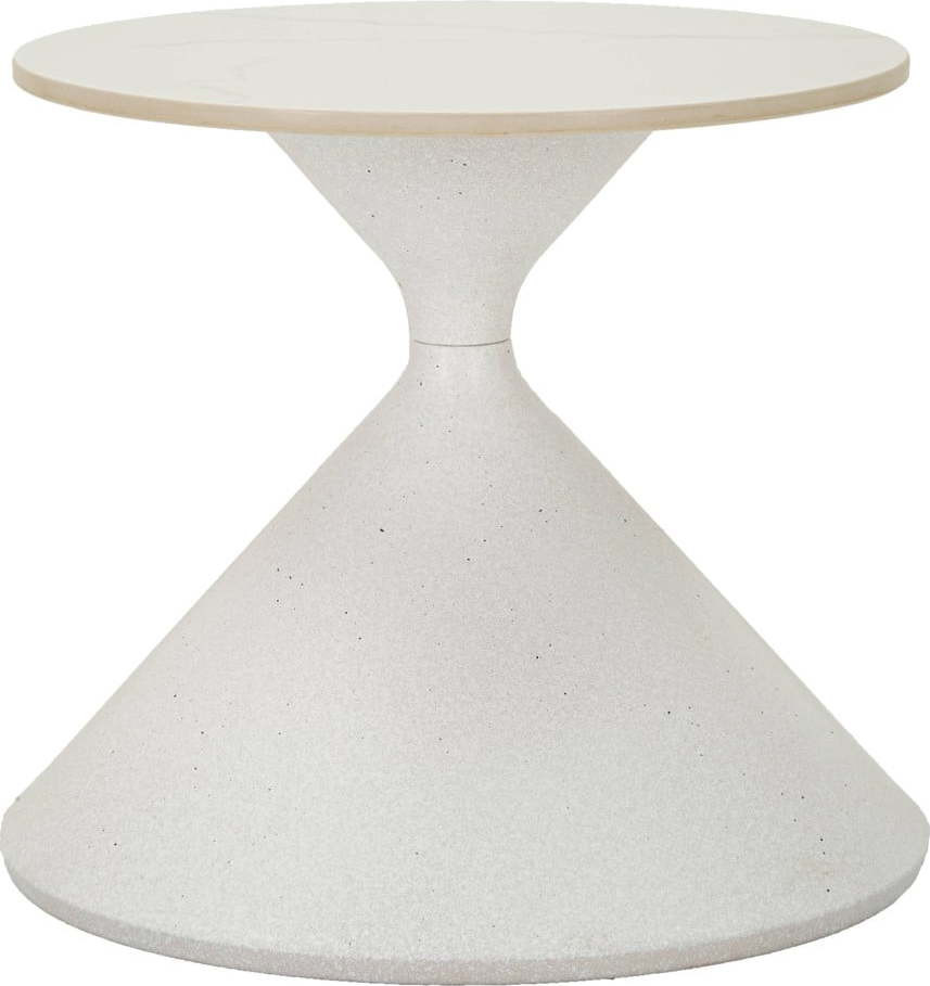 Kulatý odkládací stolek s keramickou deskou ø 45 cm Fush – Mauro Ferretti