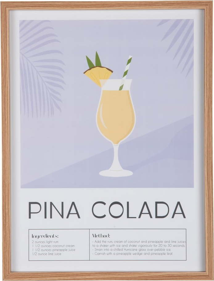 Obraz 31,5x41,5 cm Pina Colada – PT LIVING