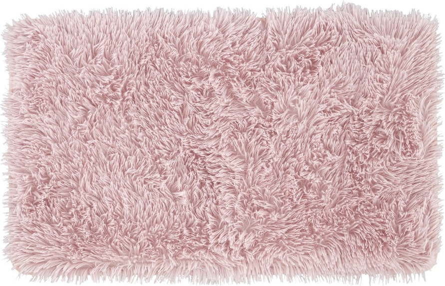 Růžová koupelnová předložka 50x80 cm Cuddly – Catherine Lansfield