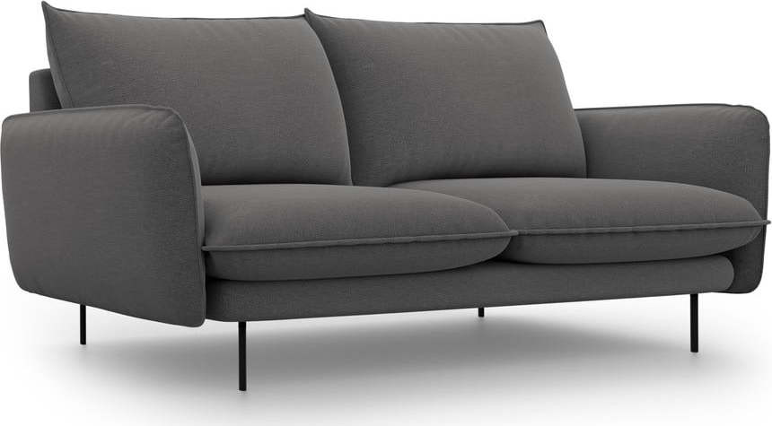 Tmavě šedá pohovka Cosmopolitan Design Vienna, 200 cm