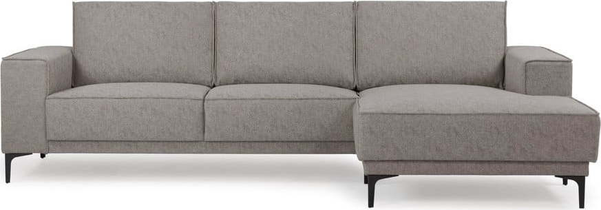 Šedo-hnědá rohová pohovka (pravý roh) Copenhagen – Scandic