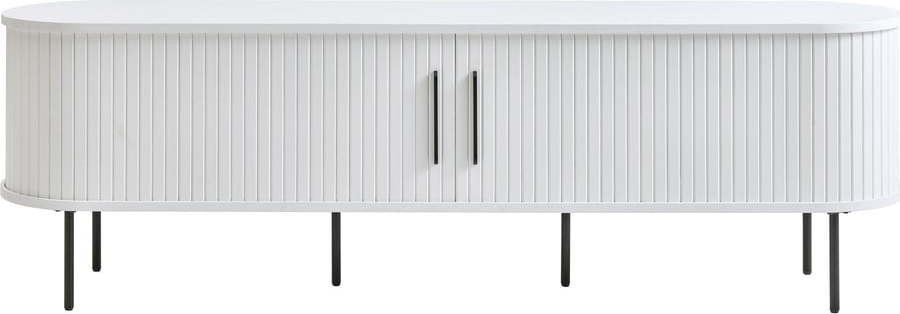 Bílý TV stolek 180x56x45 cm Nola – Unique Furniture