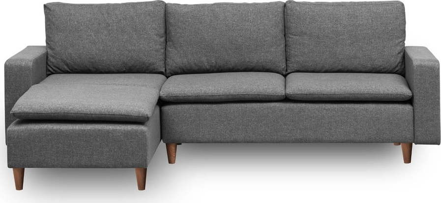 Šedá rohová pohovka (levý roh) Lungo – Balcab Home