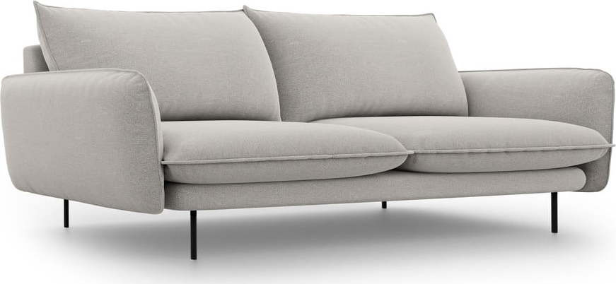 Světle šedá pohovka Cosmopolitan Design Vienna, 230 cm