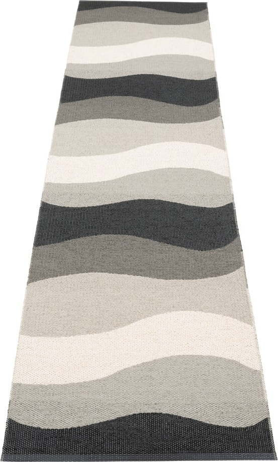 Šedý vnitřní a venkovní běhoun 70x300 cm Urvi Metal – Pappelina