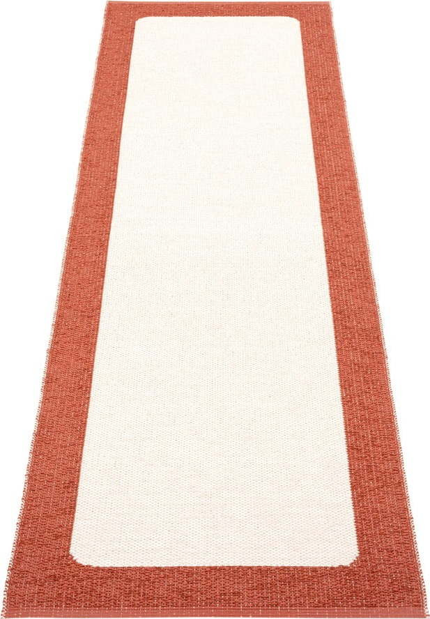 Vnitřní a venkovní běhoun v cihlovo-krémové barvě 70x240 cm Ilda Brick – Pappelina