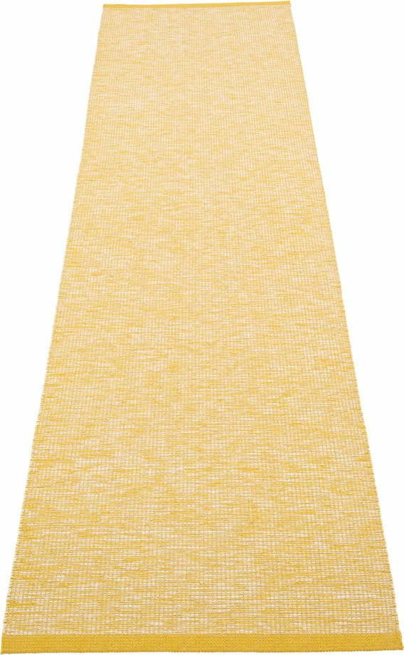 Vnitřní a venkovní běhoun v hořčicové barvě 70x300 cm Sam Mustard – Pappelina