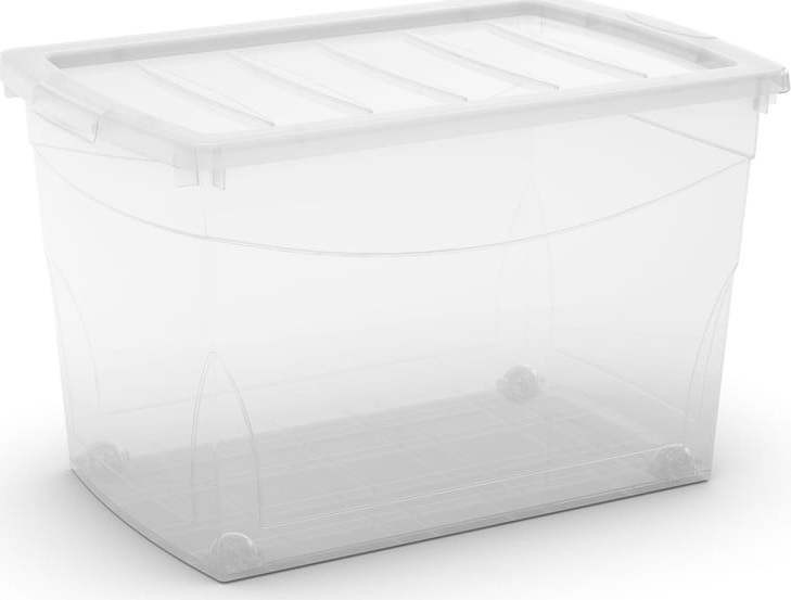 Plastový úložný box s víkem 58,5x39x36,5 cm Omnibox XL – KIS