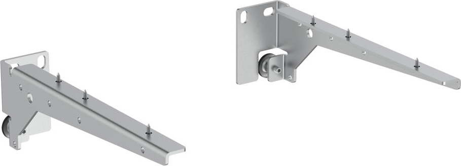 Kovová podpěra pracovní desky ve stříbrné barvě i.Life – Ideal Standard