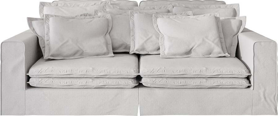 Bílá pohovka 236 cm Nora – Ropez