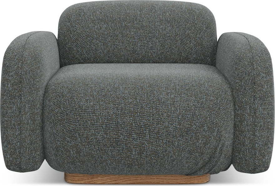 Šedé křeslo Ailani – Makamii