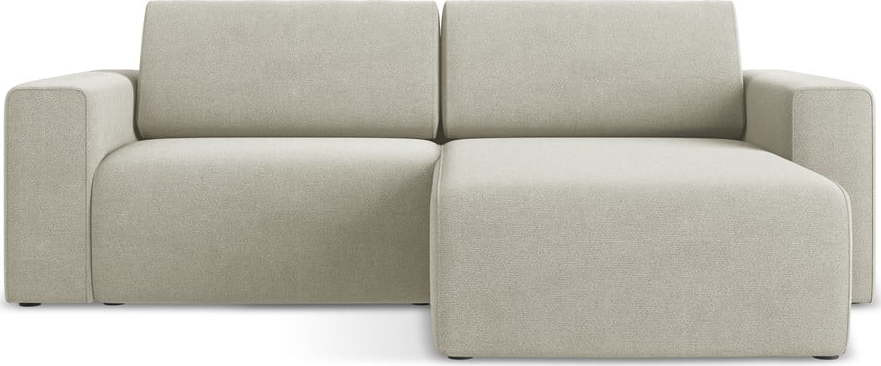 Krémová rohová pohovka (pravý roh) Kalea – Makamii