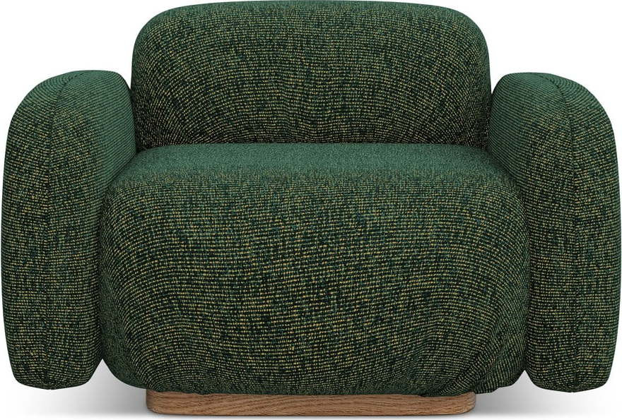 Tmavě zelené křeslo Ailani – Makamii