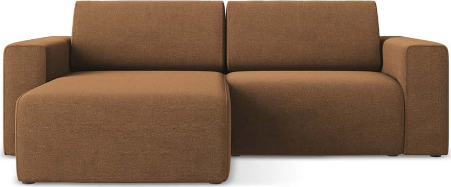 Oranžová rohová pohovka (levý roh) Kalea – Makamii