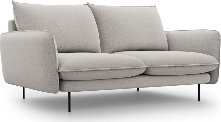 Světle šedá pohovka Cosmopolitan Design Vienna, 160 cm