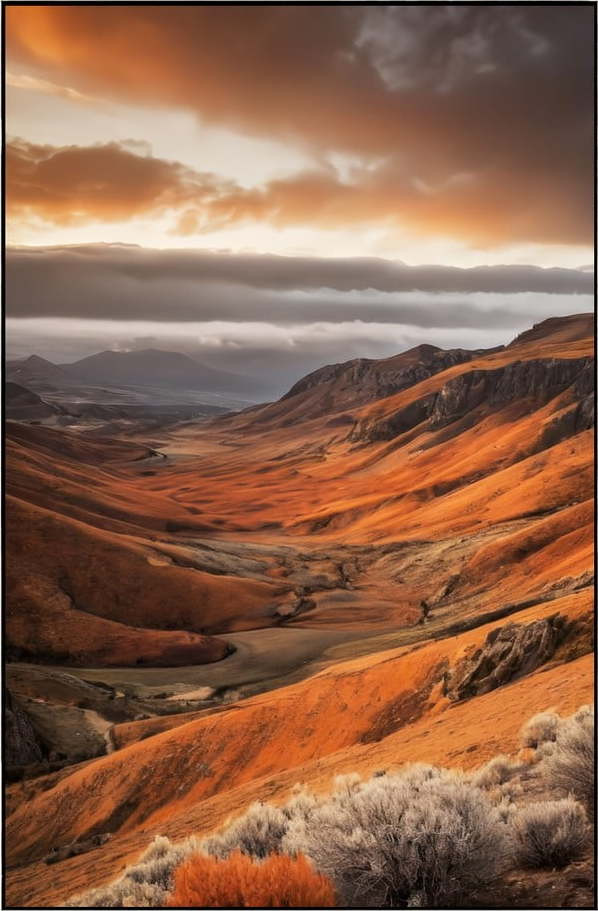 Obraz 60x90 cm Mountain View