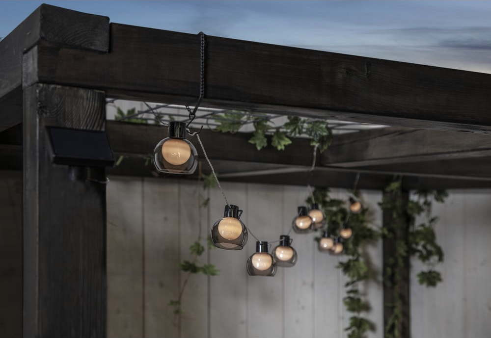 Venkovní světelný LED řetěz Star Trading Smoky, délka 2,7 m