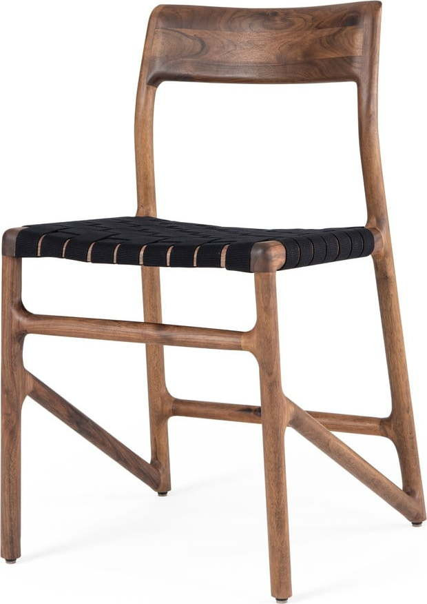 Černá/hnědá jídelní židle Fawn – Gazzda