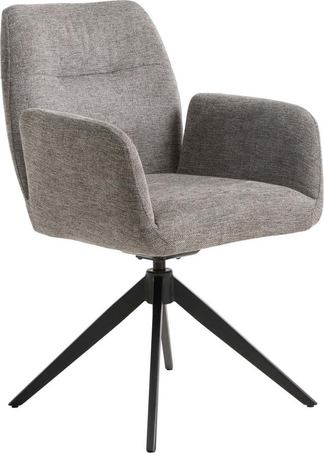 Šedá jídelní židle Roxana – Unique Furniture