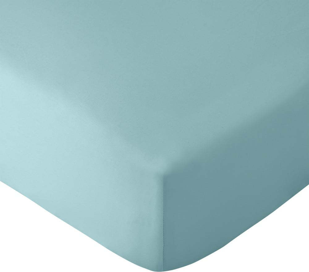 Modré napínací prostěradlo 150x200 cm So Soft Easy Iron – Catherine Lansfield