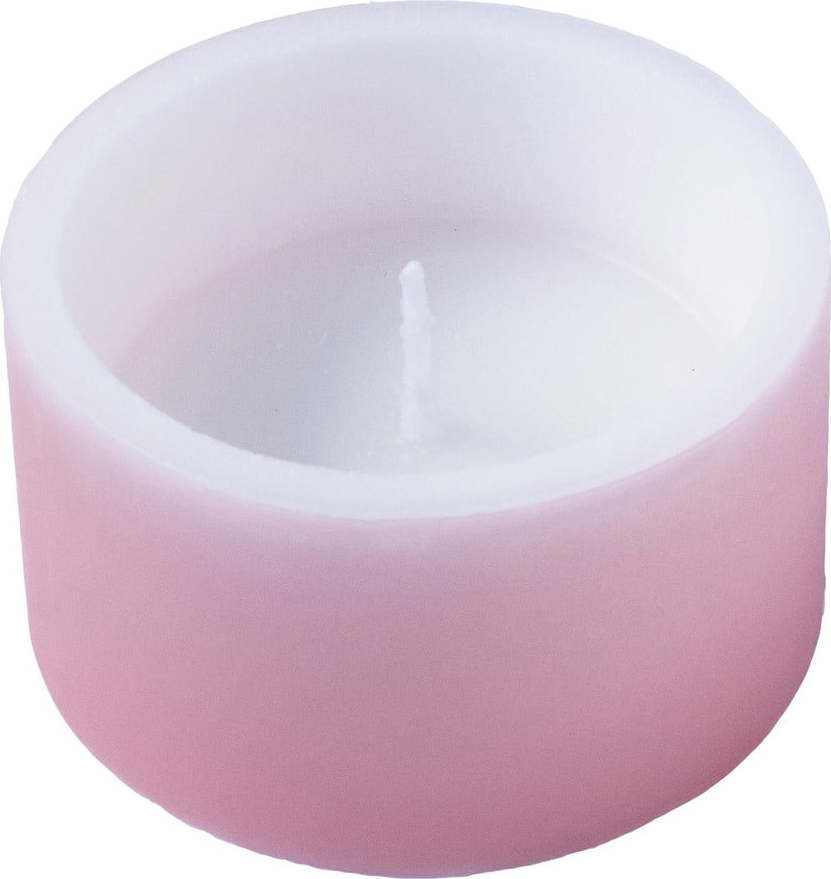 Růžová venkovní svíčka Unipar Outdoor, doba hoření 17 h