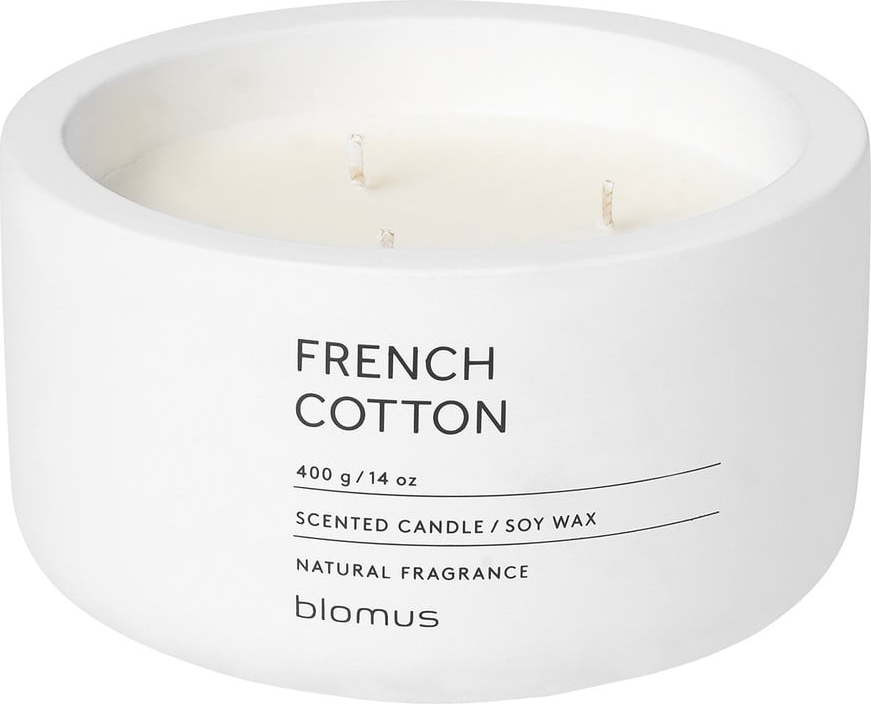Vonná sojová svíčka doba hoření 25 h Fraga: French Cotton – Blomus