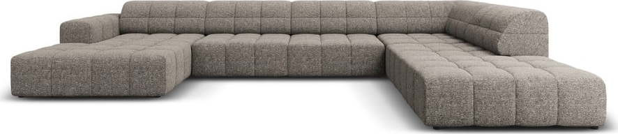 Tmavě šedá rohová pohovka (pravý roh/do