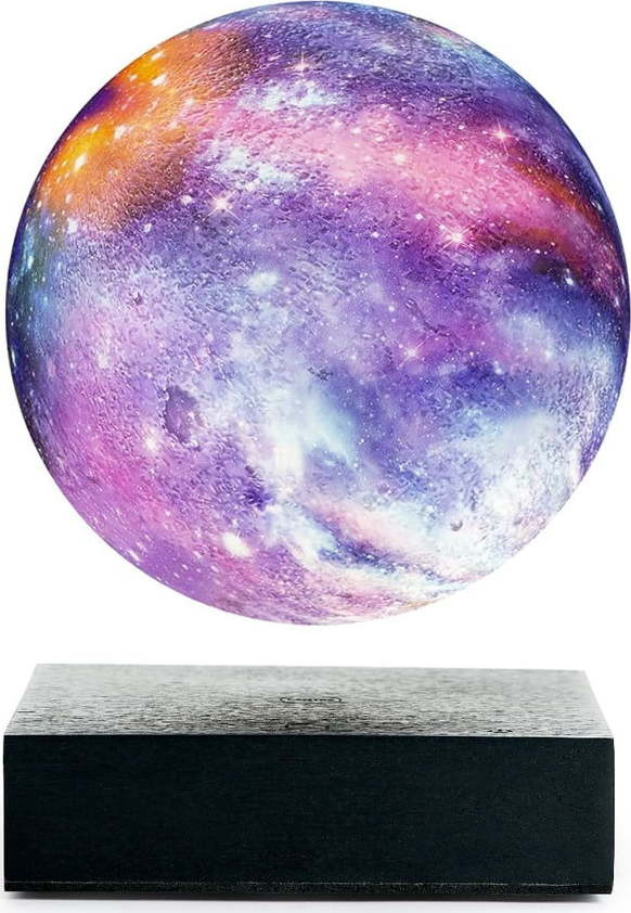 Černá LED stolní lampa (výška 3 cm) Galaxy – Gingko