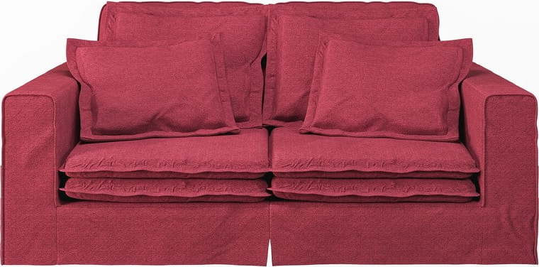 Červená pohovka 196 cm Nora – Ropez