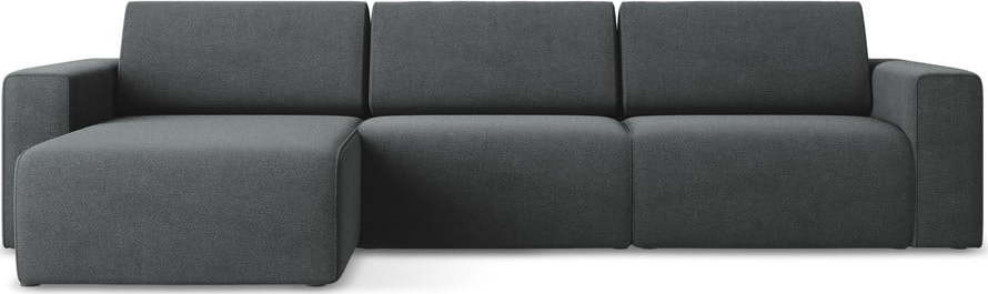 Šedá modulární rohová pohovka (levý roh) Kalea – Makamii