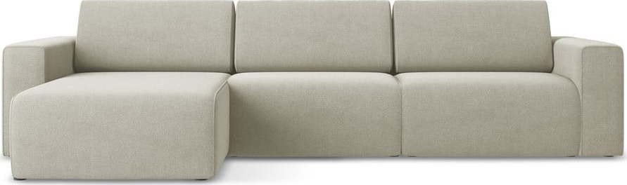 Béžová modulární rohová pohovka (levý roh) Kalea – Makamii