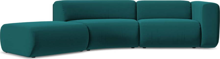 Tyrkysová sametová lenoška (levý roh) Ekahi – Makamii