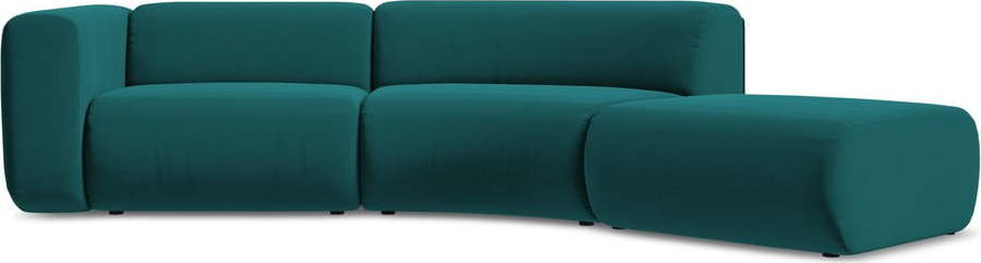 Tyrkysová sametová lenoška (pravý roh) Ekahi – Makamii