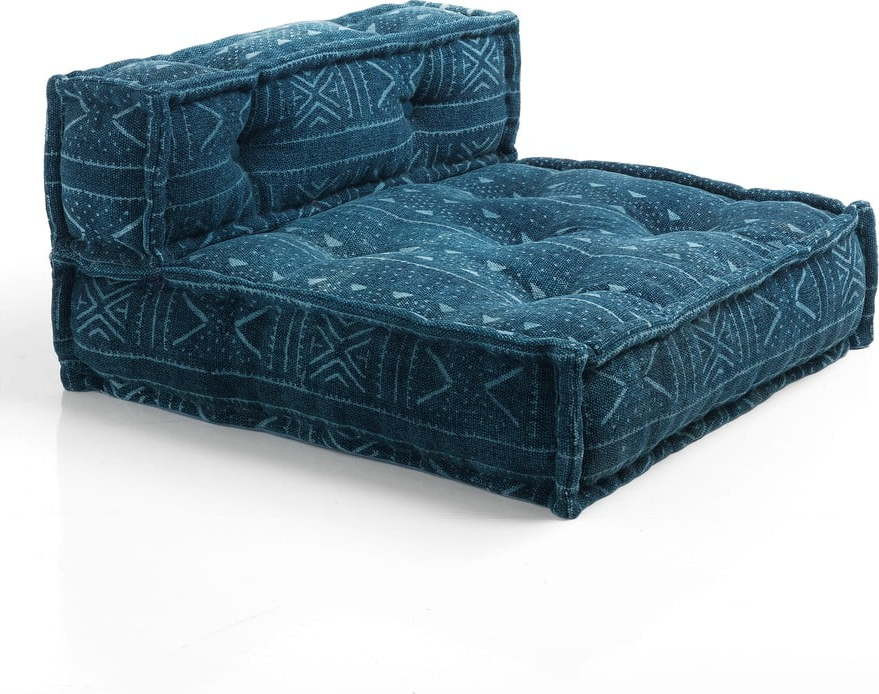 Modrý modul pohovky (středový díl) Yara – Tomasucci