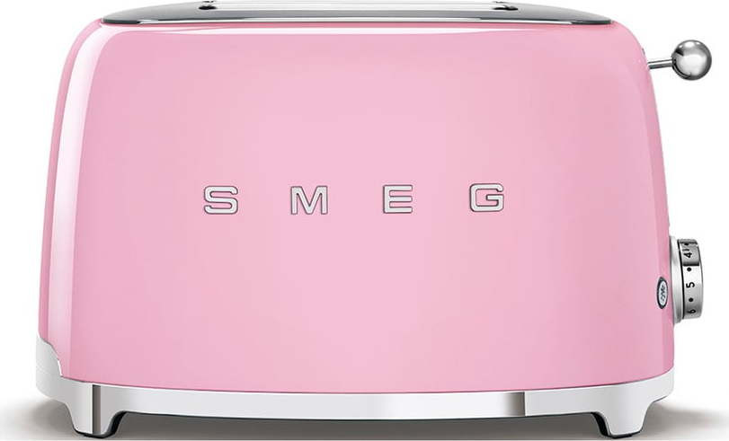 Růžový topinkovač SMEG